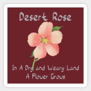 Desert Rose Magnet